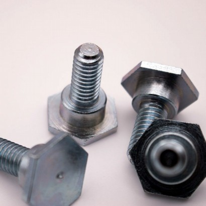 Bespoke zinc-plated hexagon head turned parts